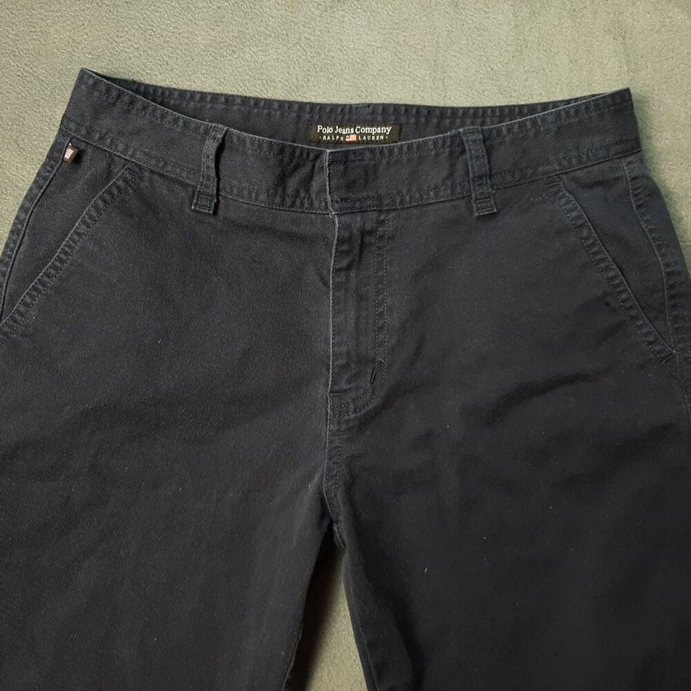 VINTAGE Polo Jeans Company Pants Womens 6 30x26 Blue Navy Ralph Lauren PRL